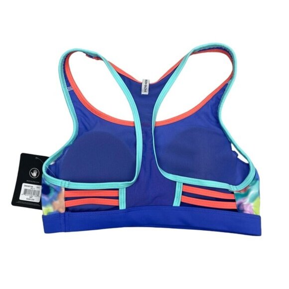 NWT BODY GLOVE Posy Equalizer Medium Support Cross-Over Sports Bra Sz Small - Picture 5 of 7